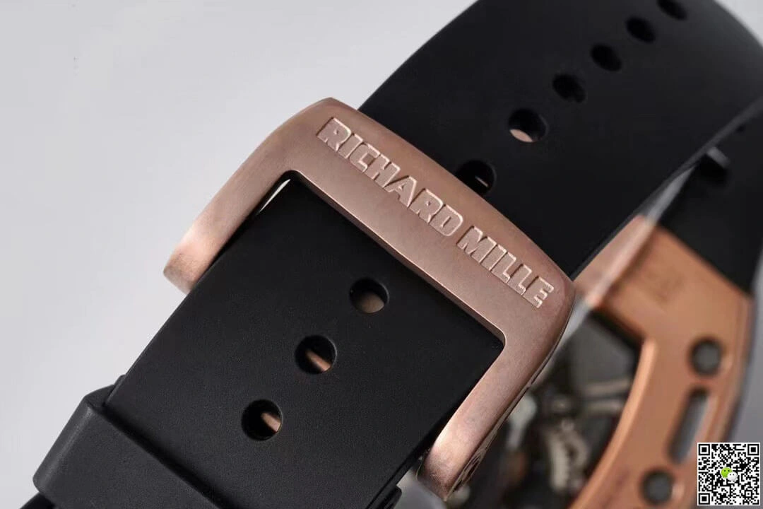 Richard Mille RM052 Tourbillon EUR Factory 1:1 Best Edition Replica Watch Black Strap