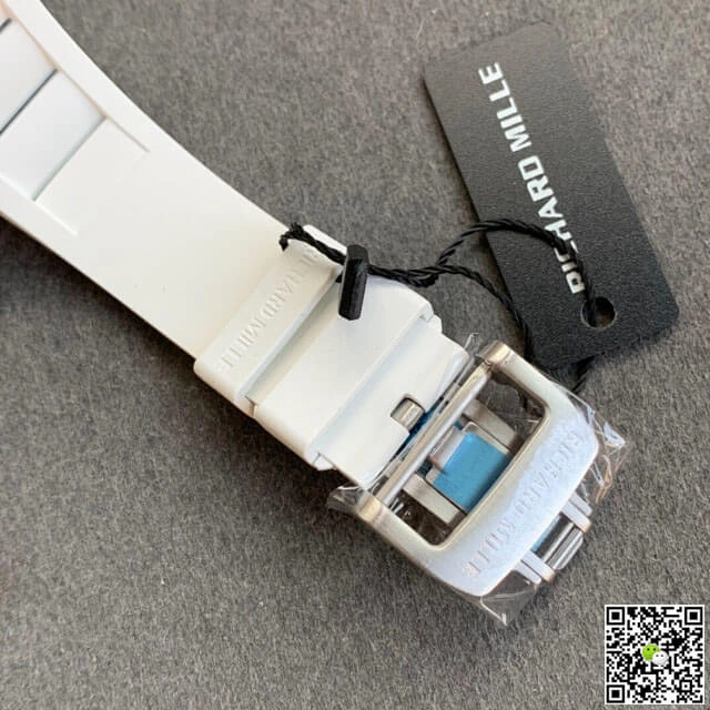Richard Mille RM055 KV Factory 1:1 Best Edition Replica Watch V2 Ceramic Rubber Strap