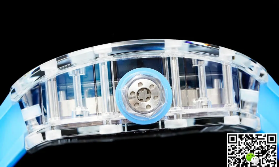 Richard Mille RM12-01 RM Factory 1:1 Best Edition Replica Watch Tourbillon Blue Strap