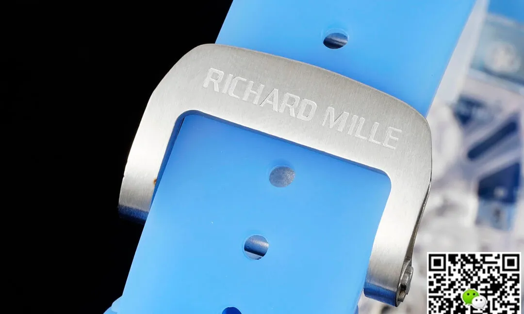 Richard Mille RM12-01 RM Factory 1:1 Best Edition Replica Watch Tourbillon Blue Strap