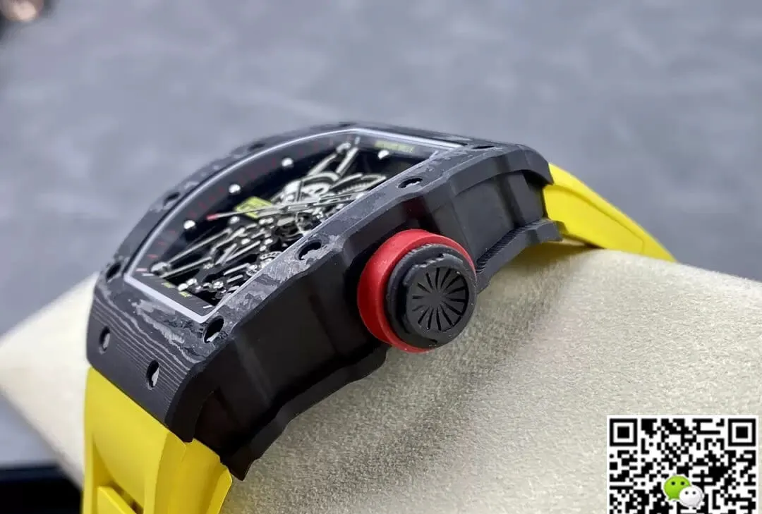 Richard Mille RM35-02 T+ Factory 1:1 Best Edition Replica Watch NTPT Carbon Fiber Case