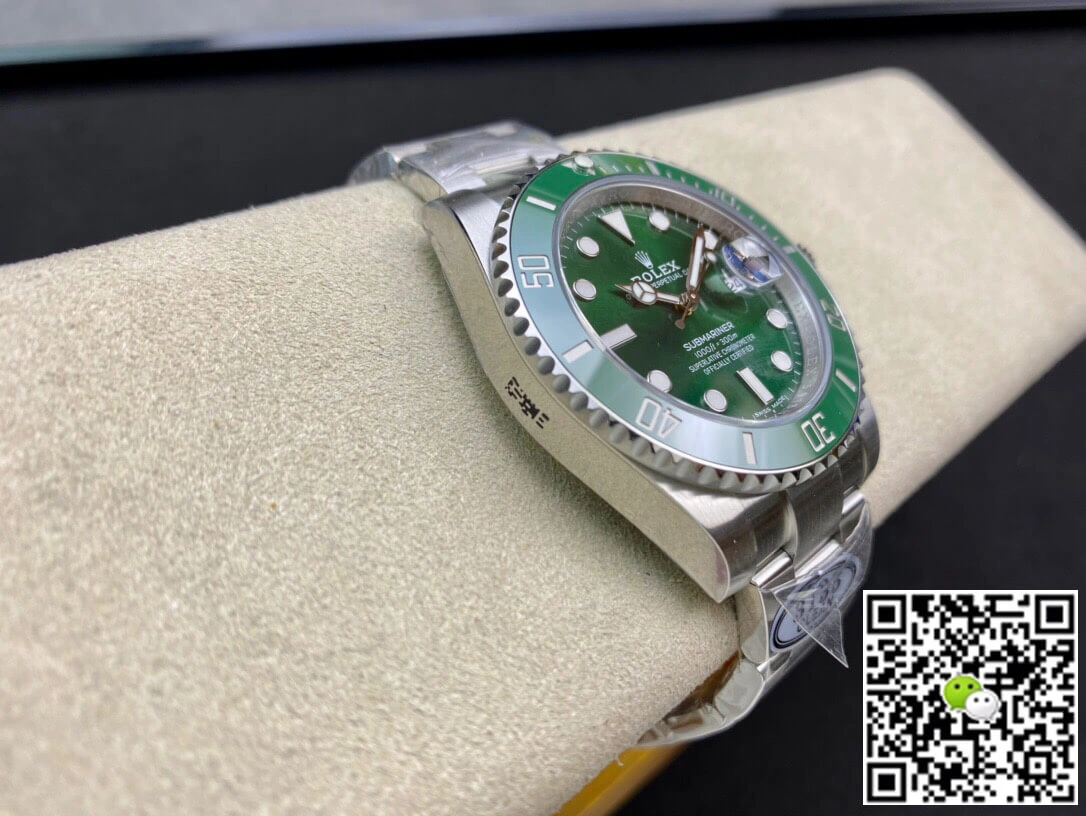 Rolex Submariner 116610LV-97200 Clean Factory 1:1 Best Edition Replica Watch V4 Green Bezel