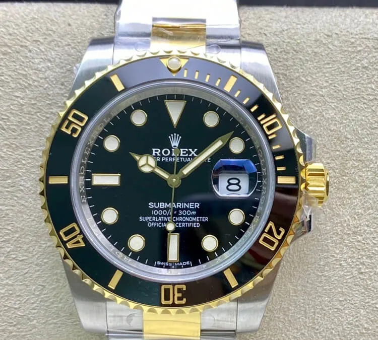 Rolex Submariner 116613-LN-97203 Clean Factory 1:1 Best Edition Replica Watch V4 Black Dial