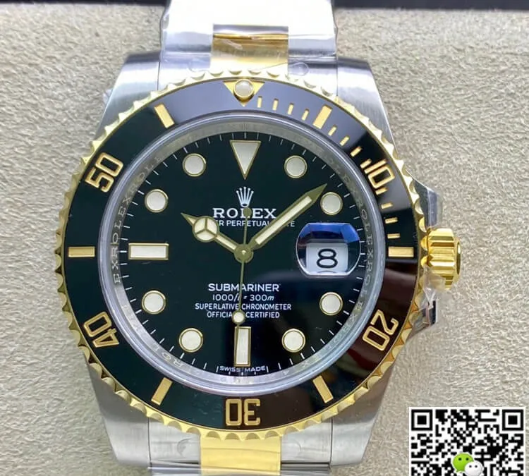 Rolex Submariner 116613-LN-97203 Clean Factory 1:1 Best Edition Replica Watch V4 Black Dial