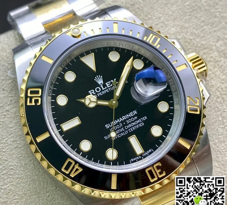 Rolex Submariner 116613-LN-97203 Clean Factory 1:1 Best Edition Replica Watch V4 Black Dial