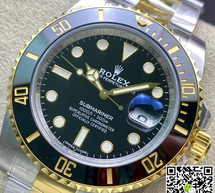 Rolex Submariner 116613-LN-97203 Clean Factory 1:1 Best Edition Replica Watch V4 Black Dial