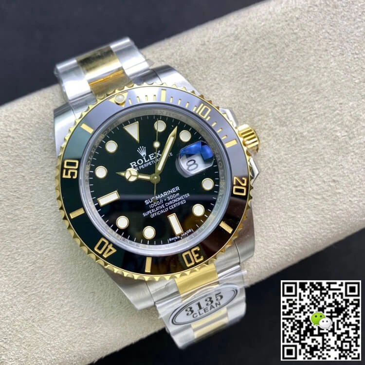 Rolex Submariner 116613-LN-97203 Clean Factory 1:1 Best Edition Replica Watch V4 Black Dial