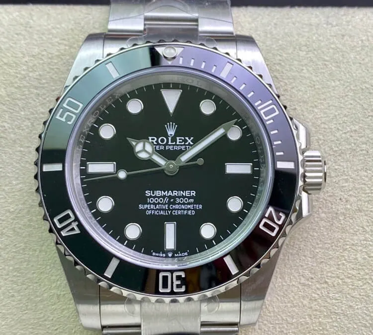 Rolex Submariner M124060-0001 41MM Clean Factory 1:1 Best Edition Replica Watch Black Bezel