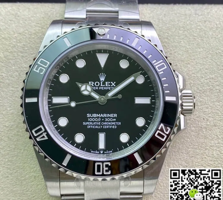Rolex Submariner M124060-0001 41MM Clean Factory 1:1 Best Edition Replica Watch Black Bezel