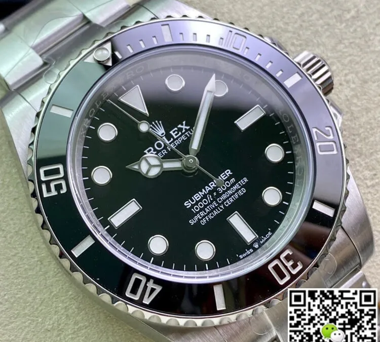 Rolex Submariner M124060-0001 41MM Clean Factory 1:1 Best Edition Replica Watch Black Bezel