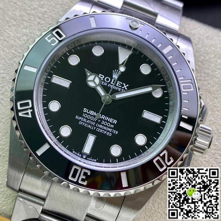 Rolex Submariner M124060-0001 41MM Clean Factory 1:1 Best Edition Replica Watch Black Bezel