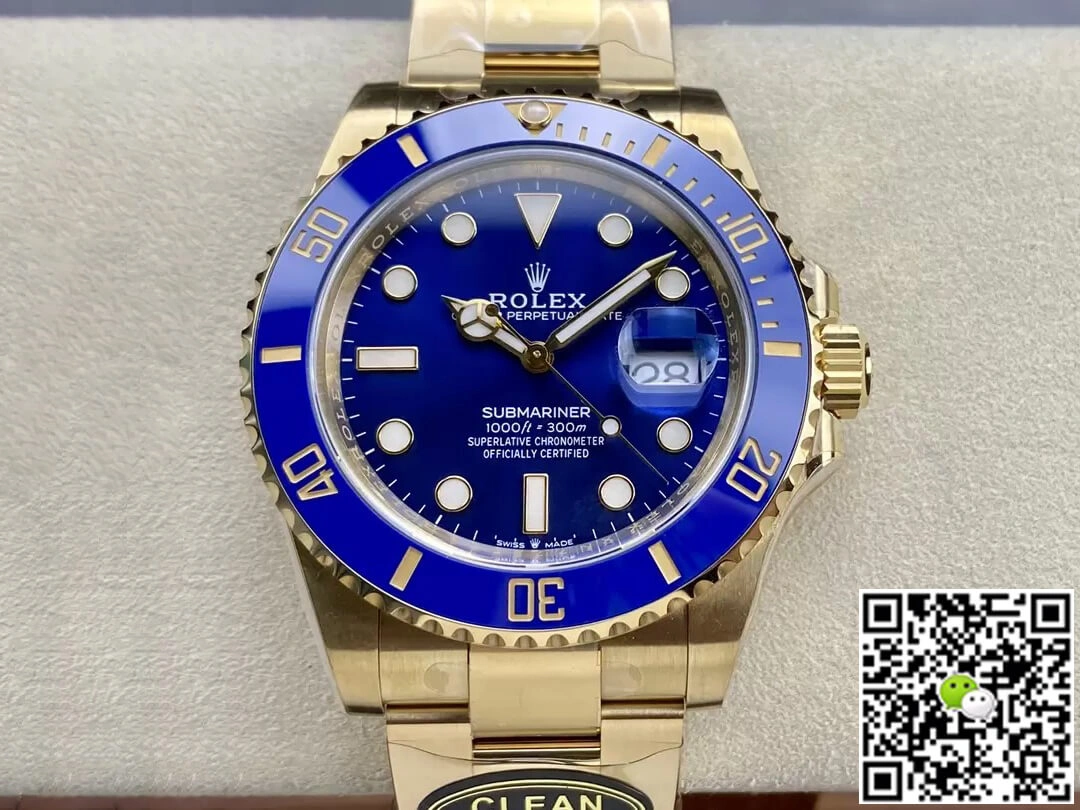 Rolex Submariner M126618lb-0002 41MM Clean Factory 1:1 Best Edition Replica Watch Blue Dial