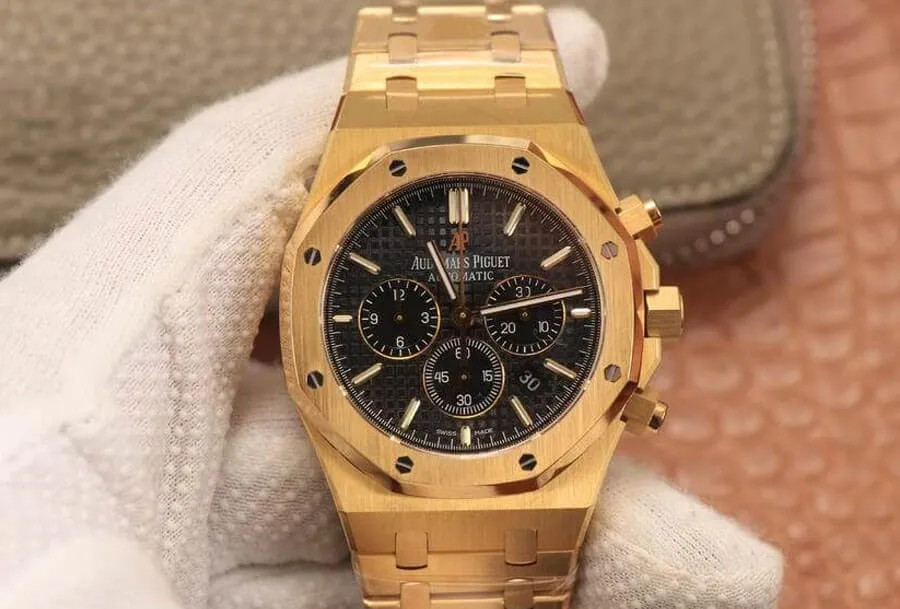 Audemars Piguet Royal Oak 26320BA OM Factory 1:1 Best Edition Replica Watch Black Dial