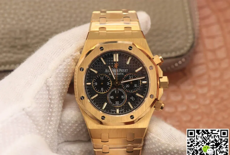 Audemars Piguet Royal Oak 26320BA OM Factory 1:1 Best Edition Replica Watch Black Dial