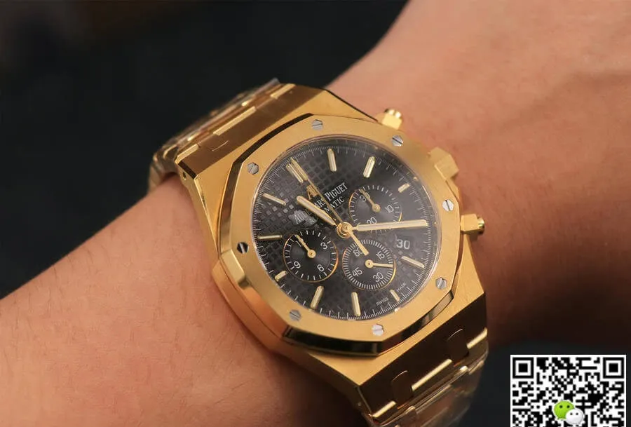 Audemars Piguet Royal Oak 26320BA OM Factory 1:1 Best Edition Replica Watch Black Dial