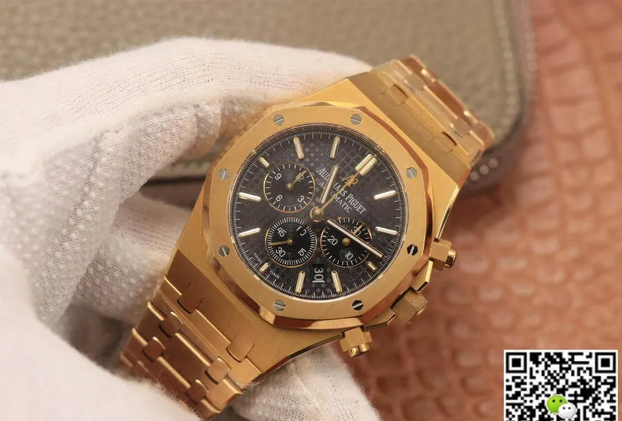 Audemars Piguet Royal Oak 26320BA OM Factory 1:1 Best Edition Replica Watch Black Dial