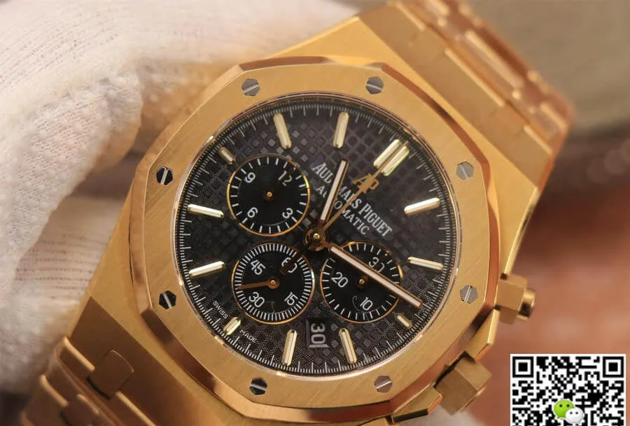 Audemars Piguet Royal Oak 26320BA OM Factory 1:1 Best Edition Replica Watch Black Dial