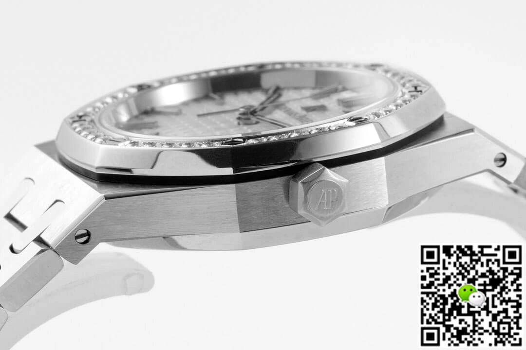 Audemars Piguet Royal Oak 77350ST 8F Factory 1:1 Best Edition Replica Watch White Dial
