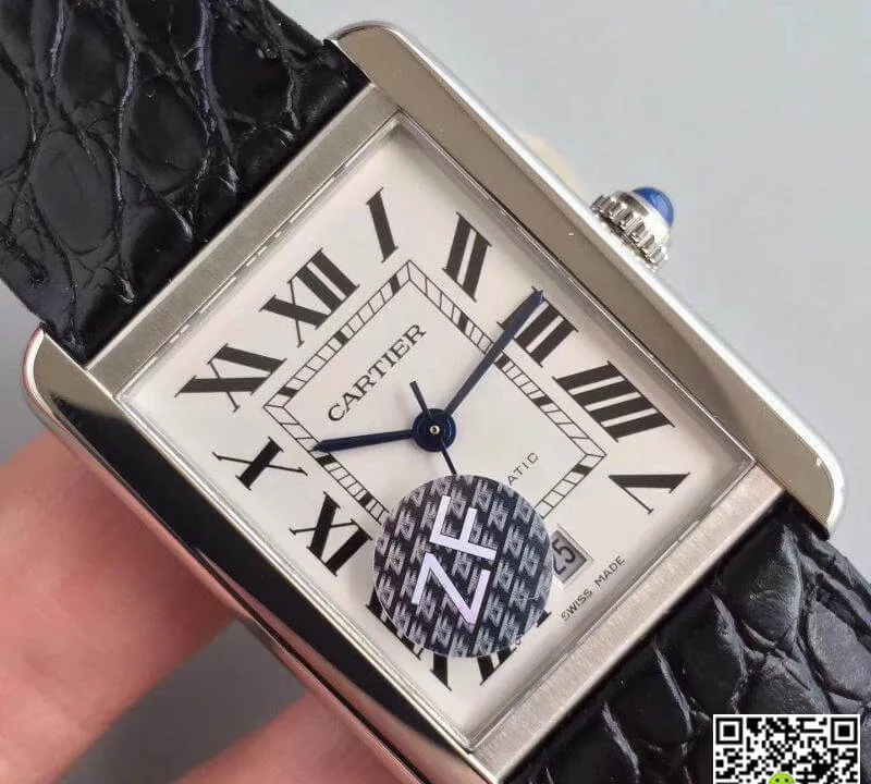 Cartier Tank Solo W5200027 ZF Factory 1:1 Best Edition Replica Watch Swiss ETA9015