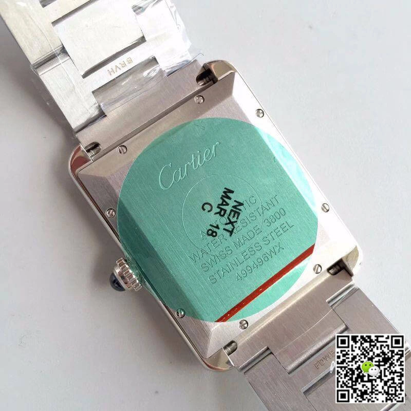 Cartier Tank Solo W5200028 ZF Factory 1:1 Best Edition Replica Watch Swiss ETA9015