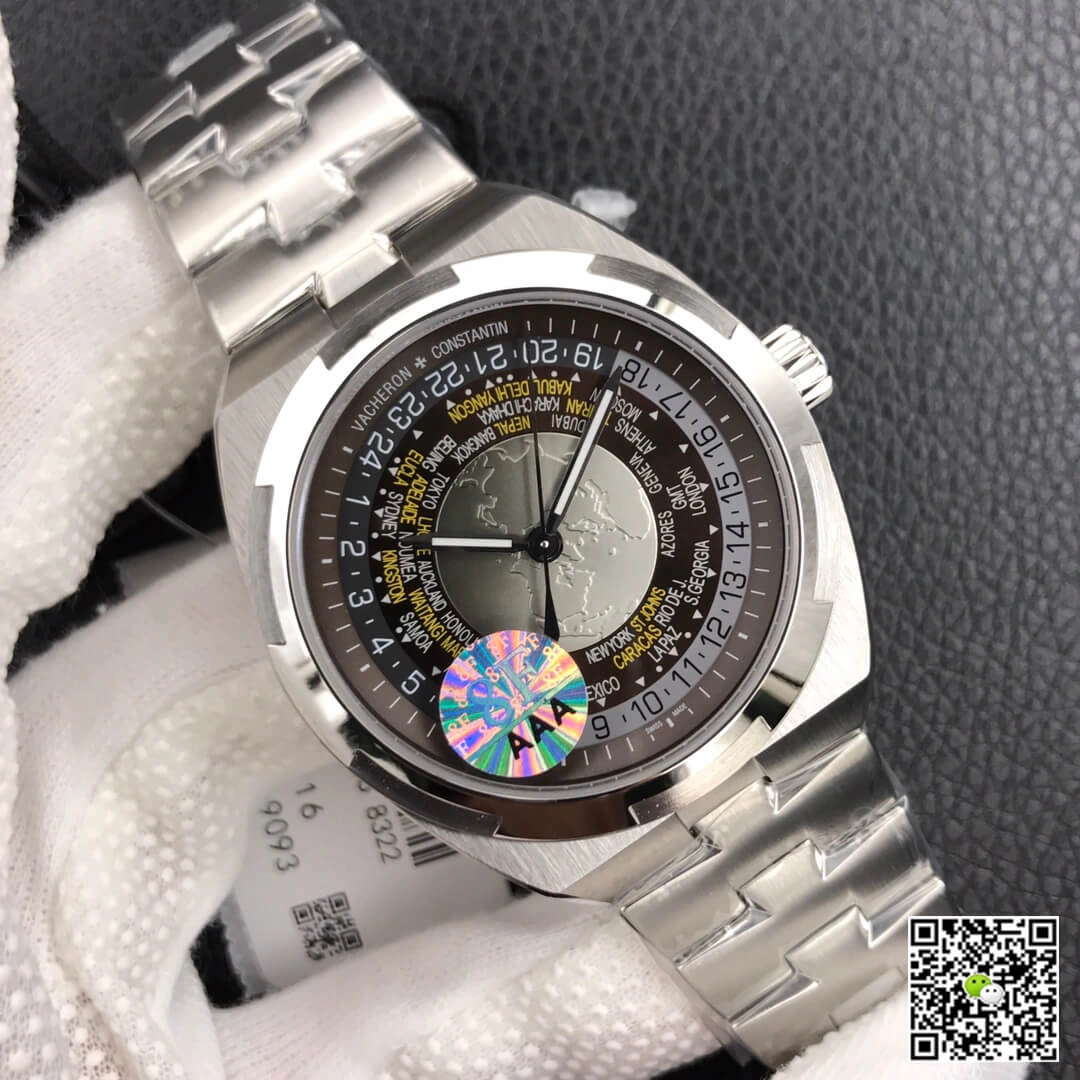 Vacheron Constantin Overseas 7700V 110A-B176 8F Factory 1:1 Best Edition Replica Watch Stainless Steel Strap