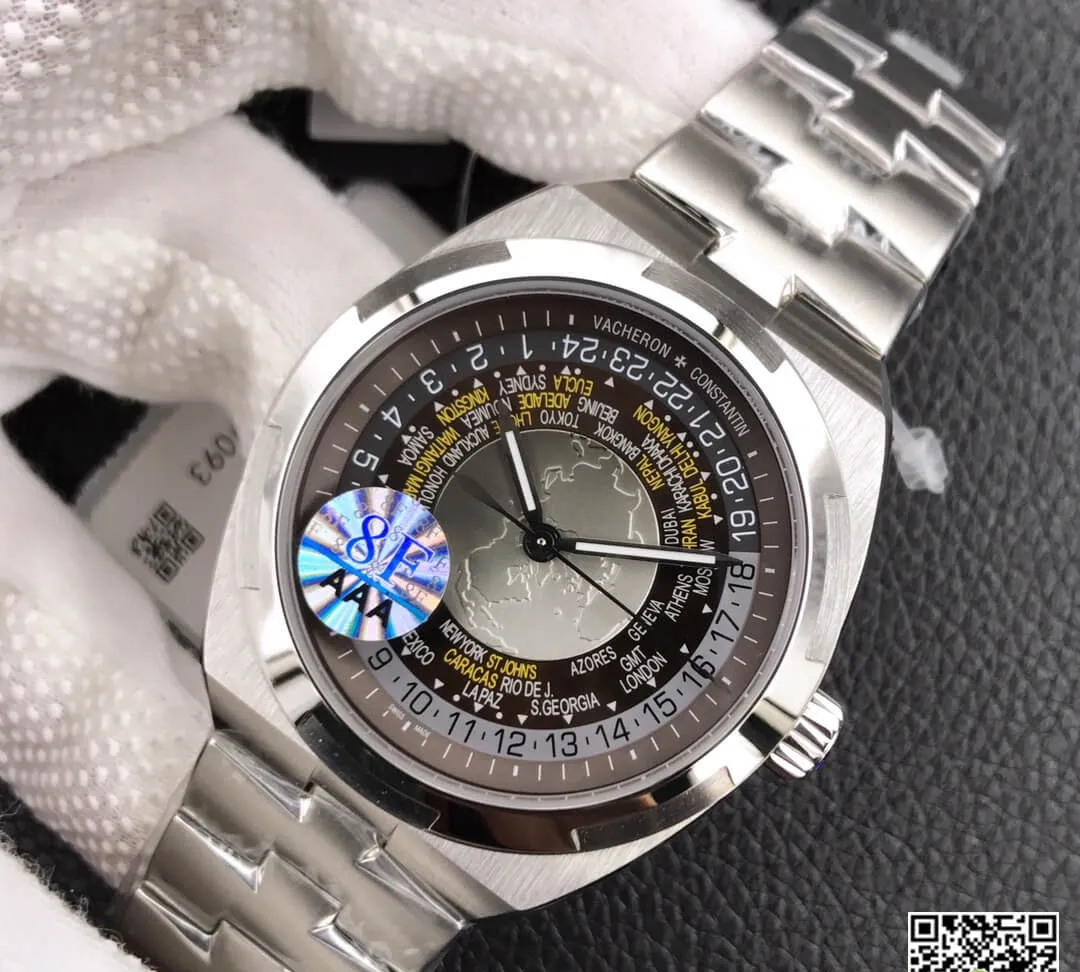 Vacheron Constantin Overseas 7700V 110A-B176 8F Factory 1:1 Best Edition Replica Watch Stainless Steel Strap