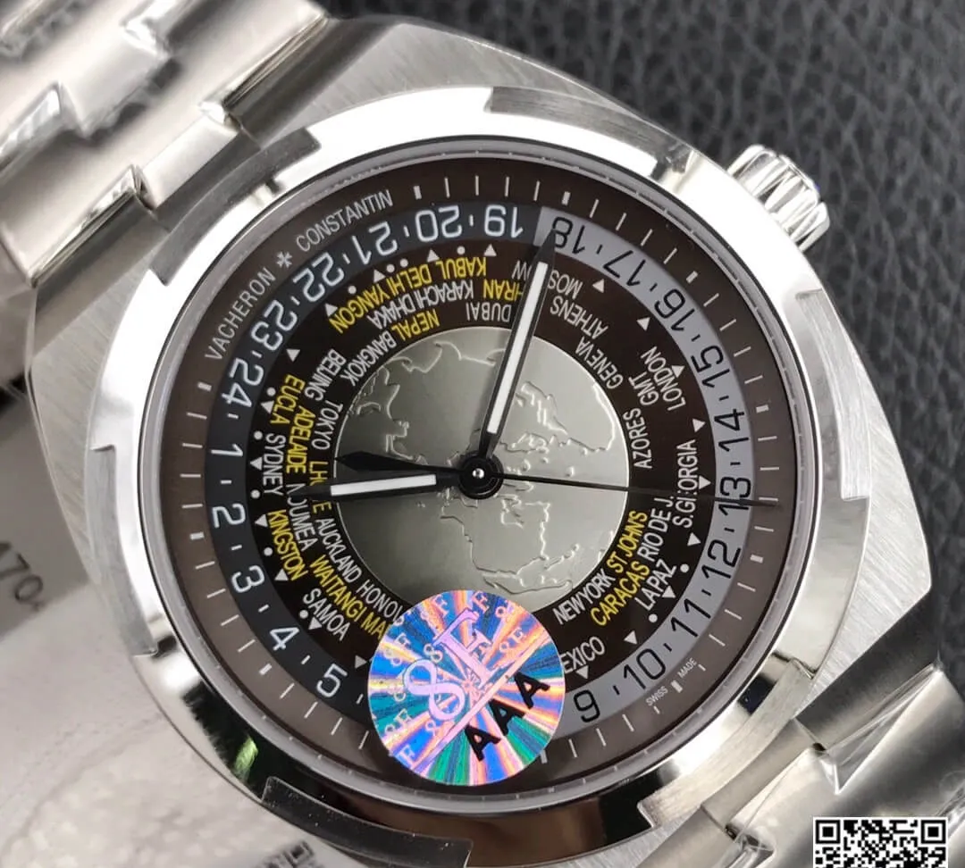 Vacheron Constantin Overseas 7700V 110A-B176 8F Factory 1:1 Best Edition Replica Watch Stainless Steel Strap