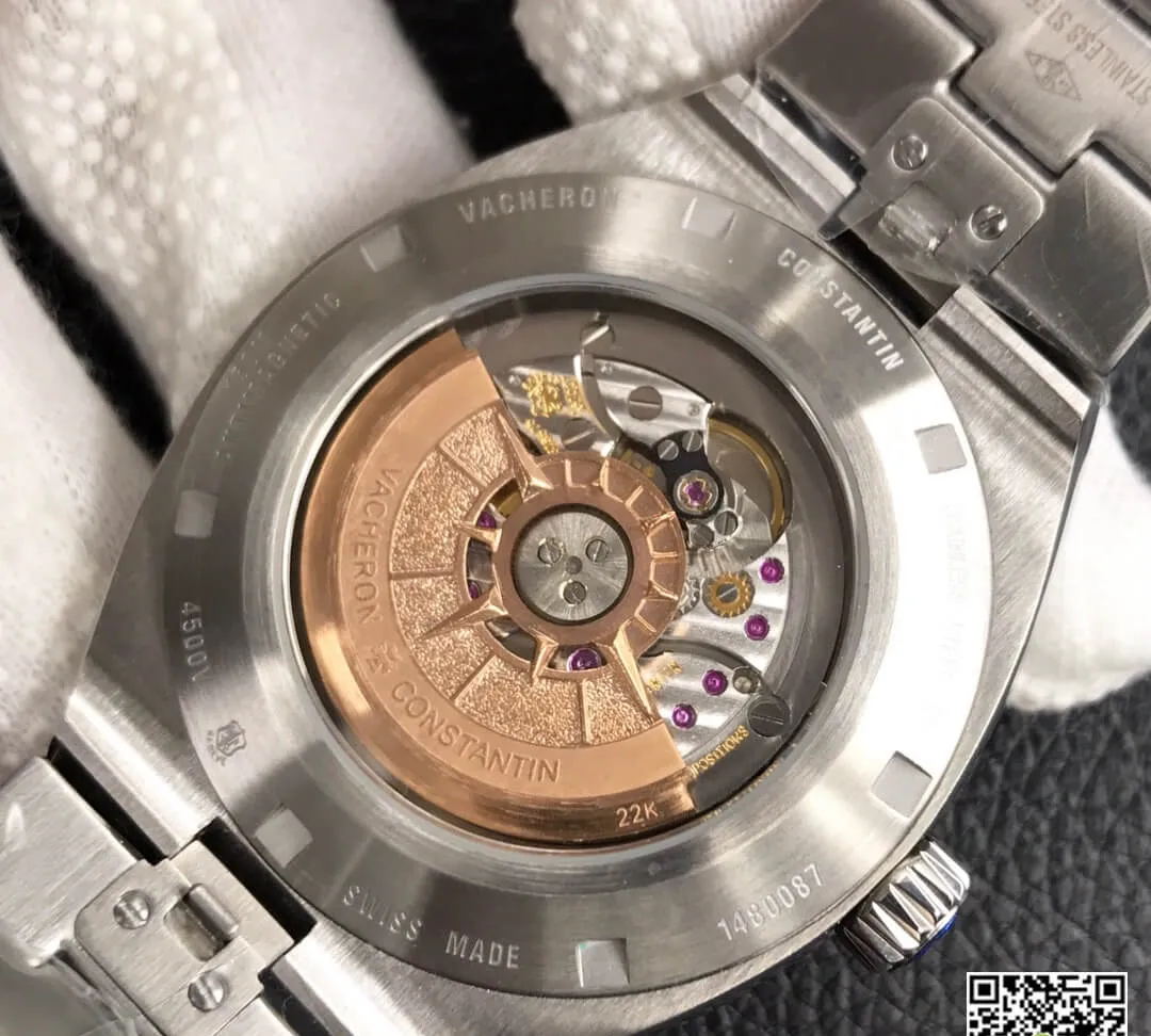 Vacheron Constantin Overseas 7700V 110A-B176 8F Factory 1:1 Best Edition Replica Watch Stainless Steel Strap
