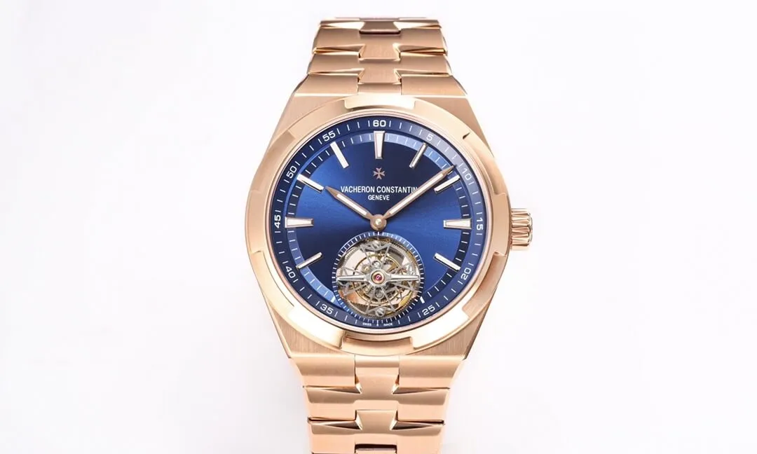 Vacheron Constantin Overseas Tourbillon 6000V 110R-B733 BBR Factory 1:1 Best Edition Replica Watch Blue Dial