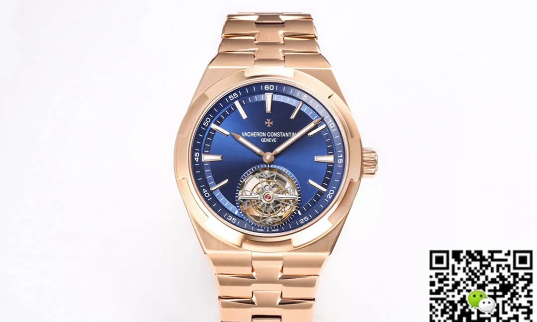 Vacheron Constantin Overseas Tourbillon 6000V 110R-B733 BBR Factory 1:1 Best Edition Replica Watch Blue Dial