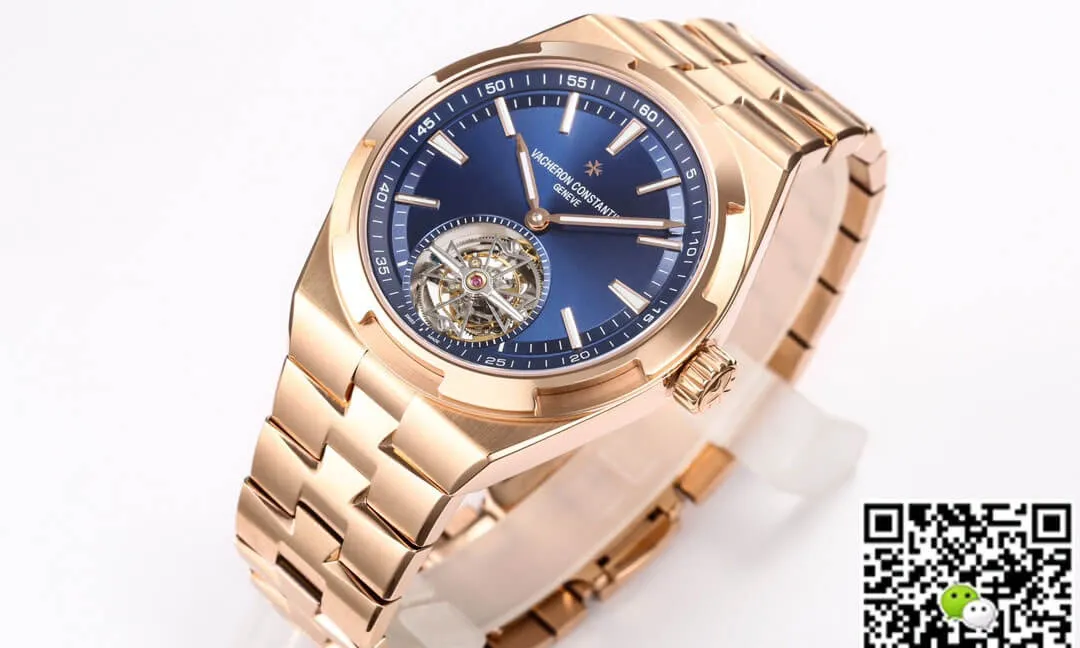 Vacheron Constantin Overseas Tourbillon 6000V 110R-B733 BBR Factory 1:1 Best Edition Replica Watch Blue Dial