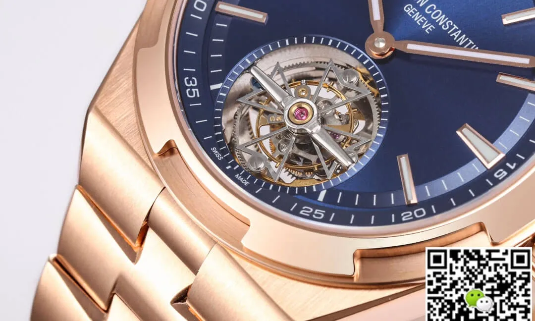 Vacheron Constantin Overseas Tourbillon 6000V 110R-B733 BBR Factory 1:1 Best Edition Replica Watch Blue Dial