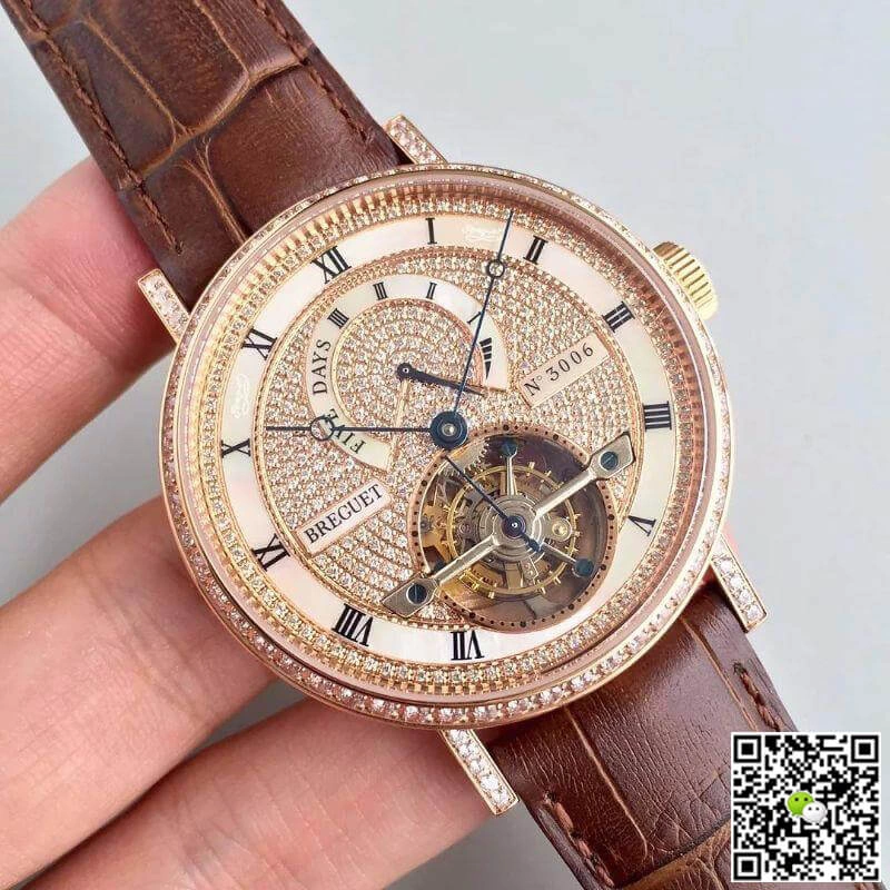 Breguet Classique Complications 5317BR 12 9V6 1:1 Best Edition Replica Watch Swiss Tourbillon