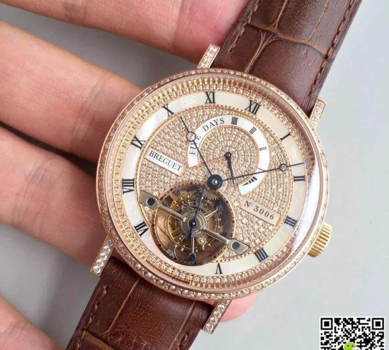 Breguet Classique Complications 5317BR 12 9V6 1:1 Best Edition Replica Watch Swiss Tourbillon