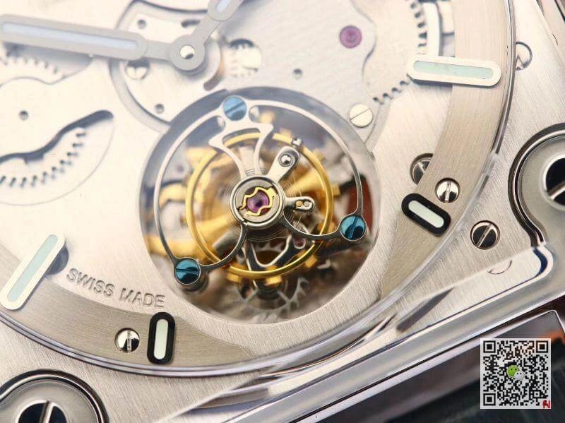 Bell & Ross BR-X2 Tourbillon 1:1 Best Edition Replica Watch Men Watches Steel Dial Swiss ETA380 Tourbillon Movement Leather Watch Strap