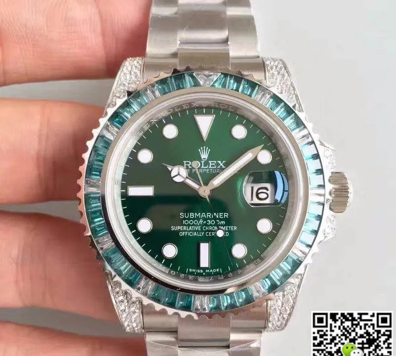 Rolex Submariner Date 116610LV Noob Factory 1:1 Best Edition Replica Watch Swiss ETA3135 Green Dial