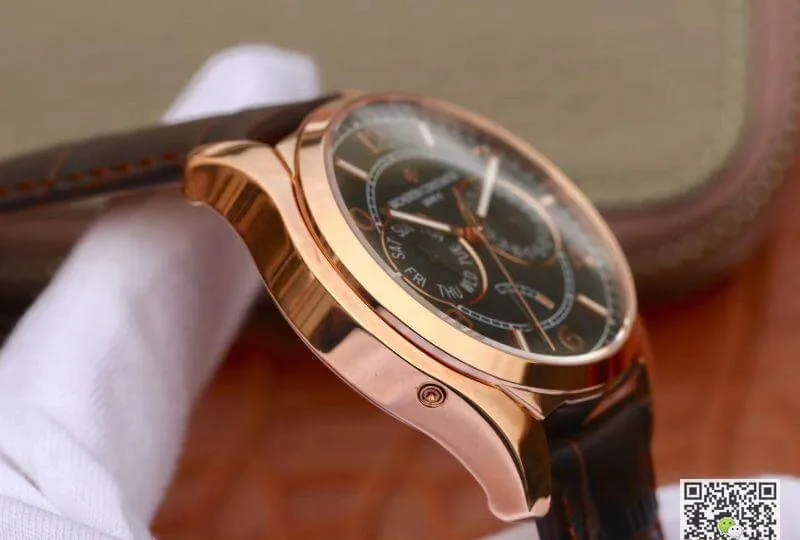 Vacheron Constantin FiftySix Day-Date 4400E 000R B436 40mm Rosegold Case 1:1 Best Edition Replica Watch Swiss ETA2475