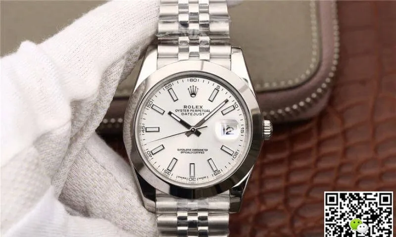 Rolex Datejust 116200 EW Factory 1:1 Best Edition Replica Watch Swiss ETA2836 White Dial