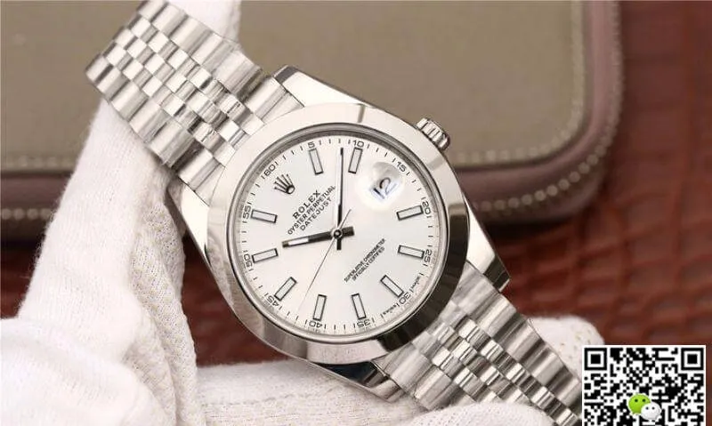 Rolex Datejust 116200 EW Factory 1:1 Best Edition Replica Watch Swiss ETA2836 White Dial