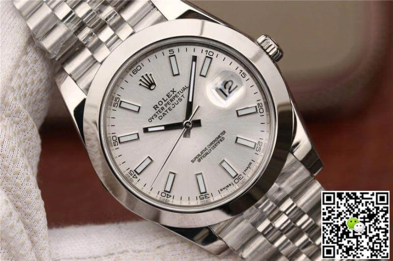 Rolex Datejust 116200 EW Factory 1:1 Best Edition Replica Watch Swiss ETA2836 White Dial