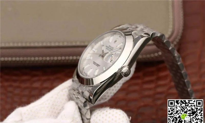 Rolex Datejust 116200 EW Factory 1:1 Best Edition Replica Watch Swiss ETA2836 White Dial