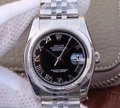 Rolex Datejust 116234 AR Factory 1:1 Best Edition Replica Watch Swiss ETA3135 Black Dial