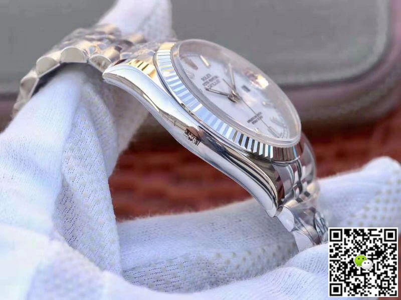 Rolex Datejust 116234 AR Factory 1:1 Best Edition Replica Watch Swiss ETA3135 White Dial