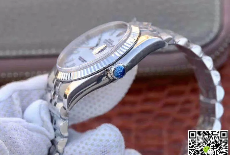 Rolex Datejust 116234 AR Factory 1:1 Best Edition Replica Watch Swiss ETA3135 White Dial