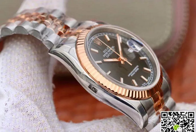 Rolex Datejust 126231 AR Factory 1:1 Best Edition Replica Watch Swiss ETA3135 Black Dial