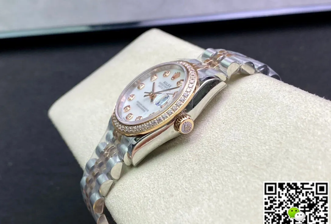 Rolex Datejust M278381RBR-0026 31MM EW Factory 1:1 Best Edition Replica Watch White Dial