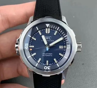 IWC Aquatimer IW329005 V6 Factory 1:1 Best Edition Replica Watch Blue Dial Swiss ETA9015