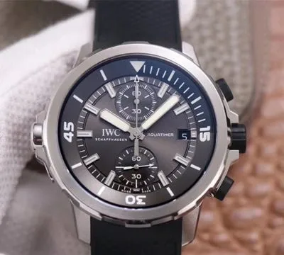 IWC Aquatimer IW379506 V6 Factory 1:1 Best Edition Replica Watch Gray Dial Swiss ETA7750