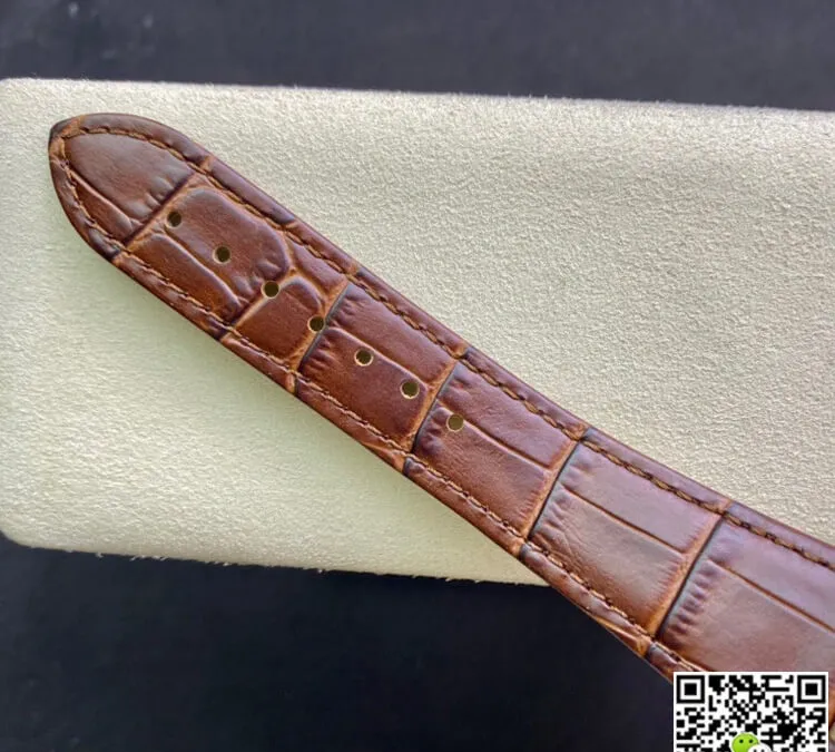 Patek Philippe Nautilus 5980R-001 3K Factory 1:1 Best Edition Replica Watch V2 Brown Leather Dial