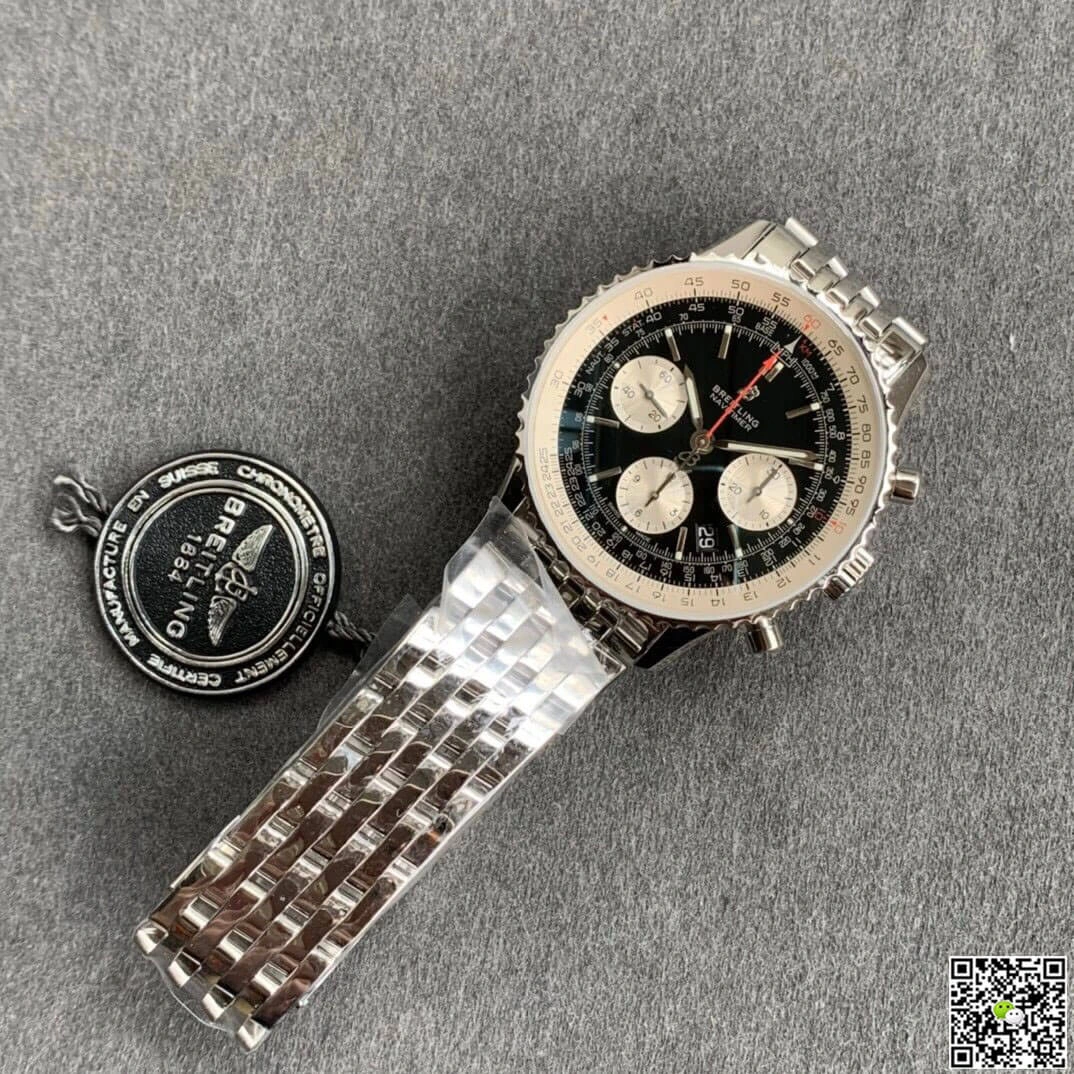 Breitling Navitimer 1 B01 AB0121211B1A1 GF Factory 1:1 Best Edition Replica Watch Black Dial